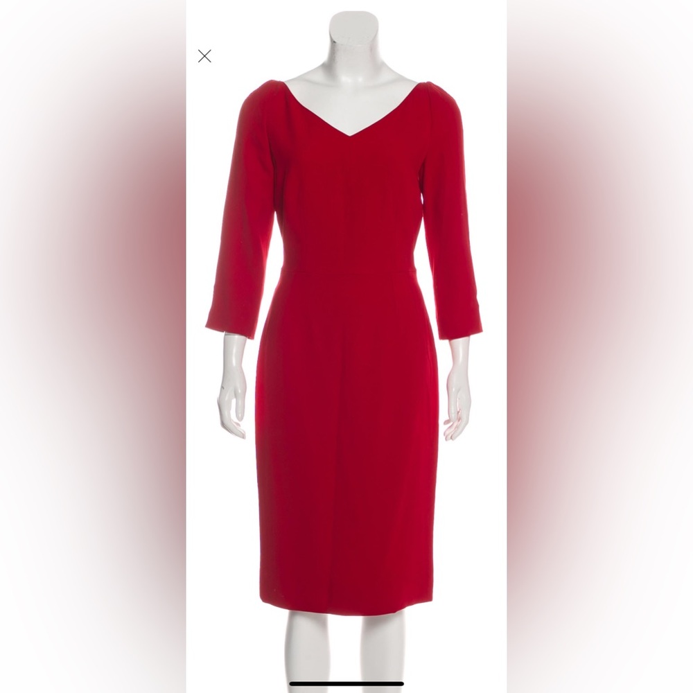 Dolce & Gabbana Red Dress 44